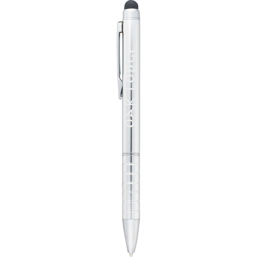 Leed's Silver Preston Dual Ballpoint Stylus