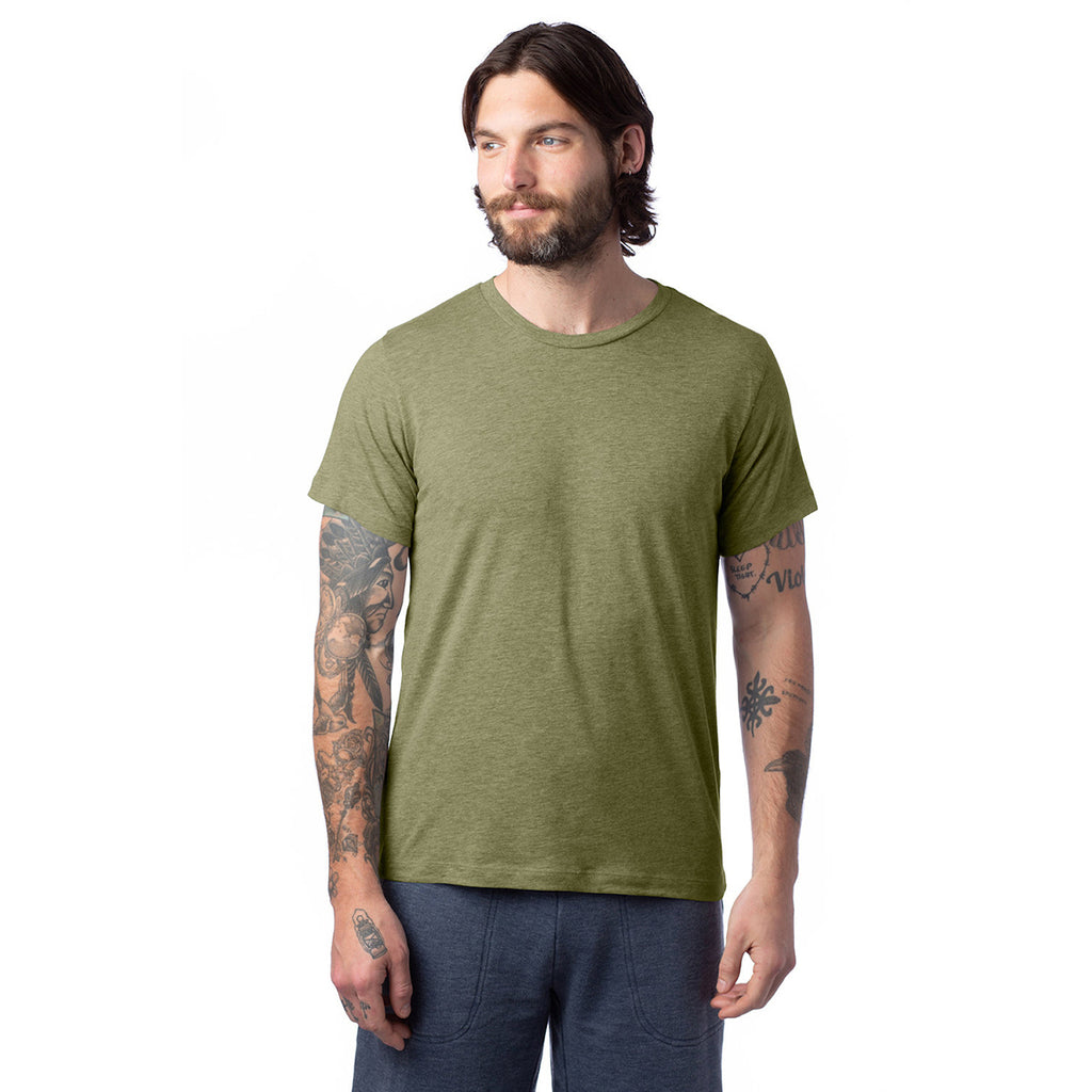 Alternative Apparel Unisex Military Heather Go-To Tee