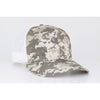 Pacific Headwear Desert/White Camo Snapback Trucker Mesh Cap