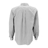 Vantage Men's Grey/White Easy-Care Gingham Check Shirt