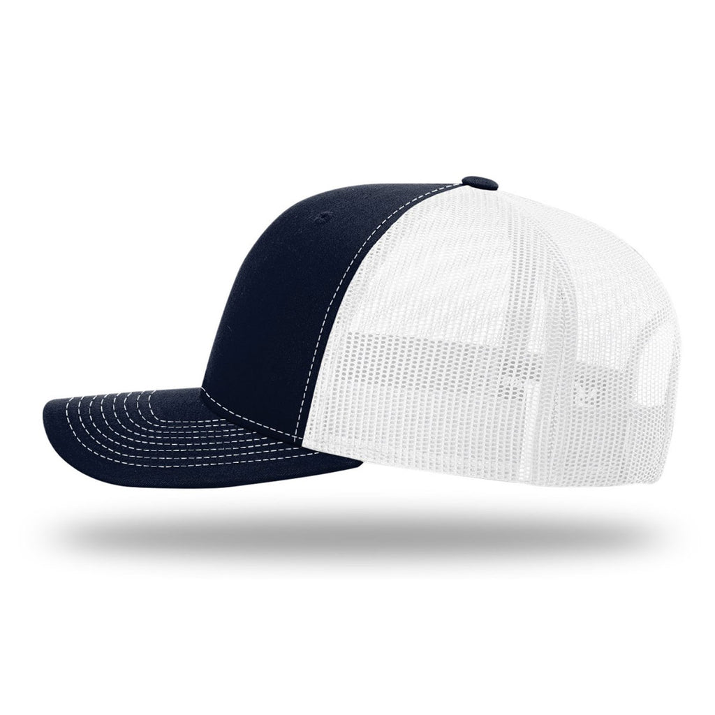 Richardson Navy/White R-Flex Adjustable Trucker Cap