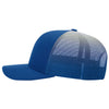 Richardson Royal/White Fade Printed Mesh Trucker Hat