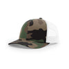 Richardson Women's Green Camo/White Printed Trucker Hat