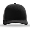 Richardson Black/Charcoal Recycled Trucker Cap