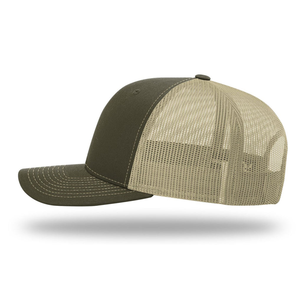 Richardson Loden/Khaki Recycled Trucker Cap