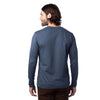 Alternative Apparel Unisex Light Navy Long Sleeve Go-To-Tee