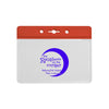 Innovations Red Horizontal Color Coded Badge Holder