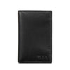 TUMI Black Delta Multi-Window Card Case with TUMI Lock