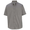 Edwards Men's Titanium Easy Care Short Sleeve Poplin Shirt