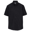 Edwards Men's Black Lightweight Short Sleeve Poplin Shirt