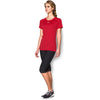 Under Armour Women's Red S/S Locker Tee