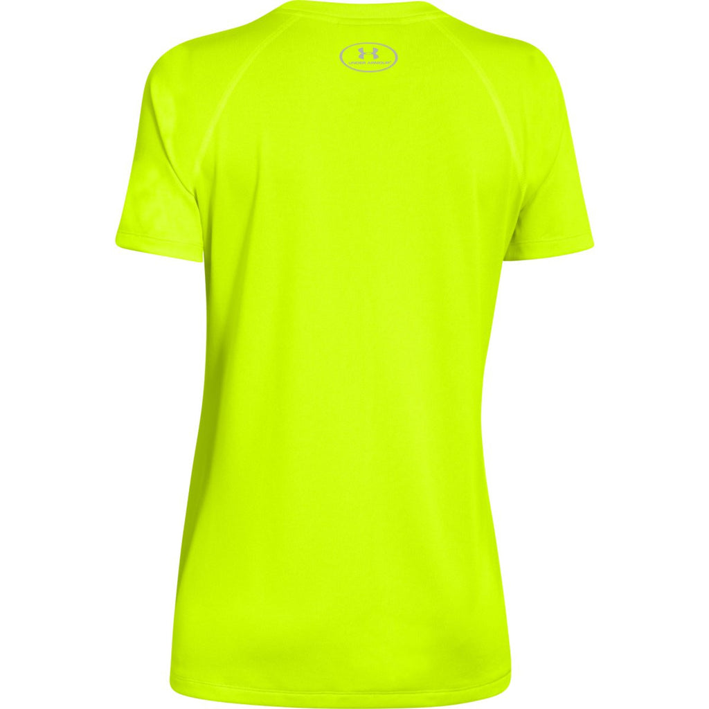 Under Armour Women's High-Vis Yellow S/S Locker Tee