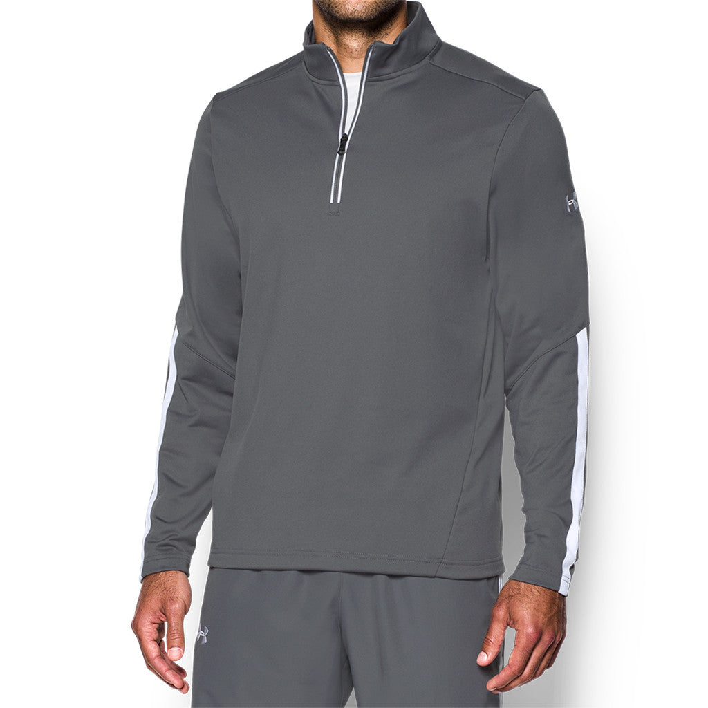 Under Armour Men's Graphite Corporate Qualifier Quarter Zip