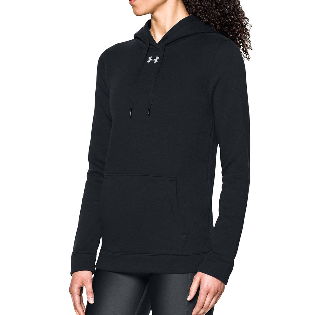 Under Armour Women's Black Hustle Fleece Hoody