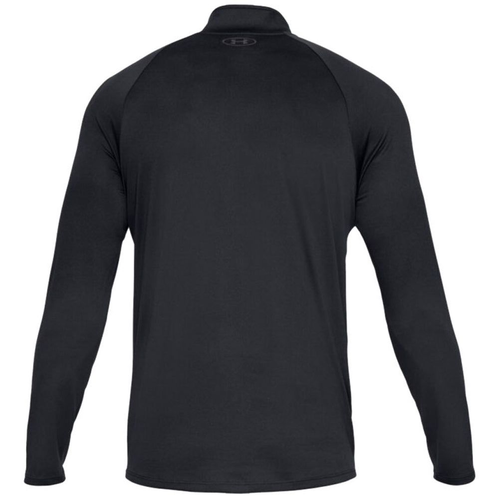 Under Armour Men's Black Tech 2.0 Half Zip