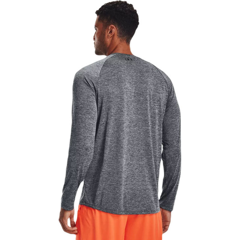 Under Armour Men's Pitch Grey/Black UA Tech 2.0 Long Sleeve Tee