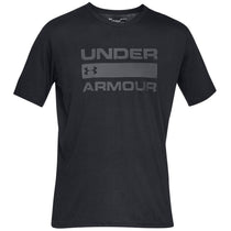 Under Armour Men's Black Team Issue Wordmark Short Sleeve