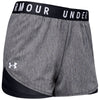 Under Armour Women's Black Play Up Shorts 3.0 Twist