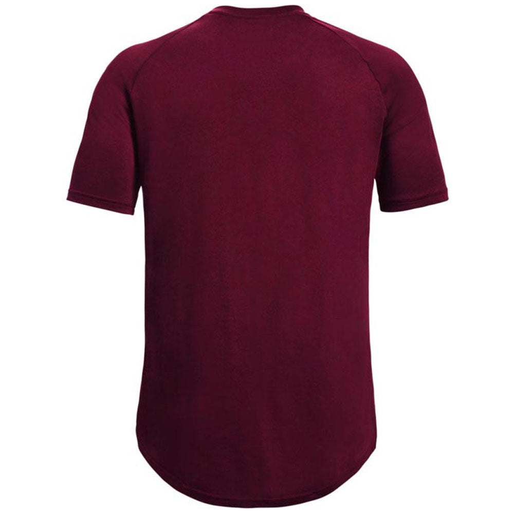 Under Armour Men's Maroon/White Athletics T-Shirt