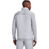 Under Armour Men's Mod Grey/White Command Warm-Up Full-Zip