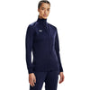 Under Armour Women's Midnight Navy/White Command Warm-Up Full-Zip