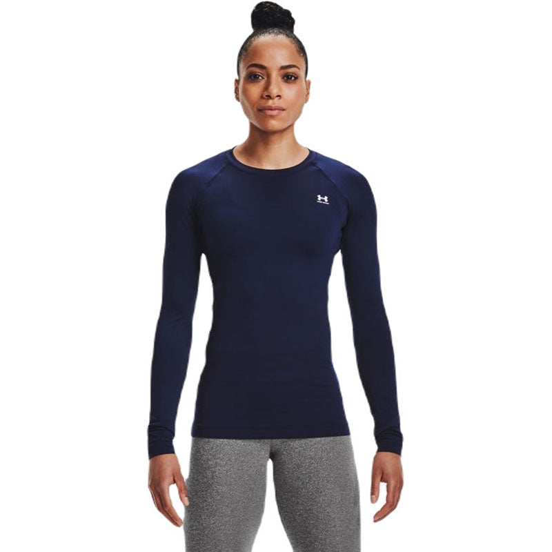 Under Armour Women's Midnight Navy/White Authentics Crew