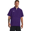 Under Armour Men's Purple/White Motivate 2.0 Short Sleeve