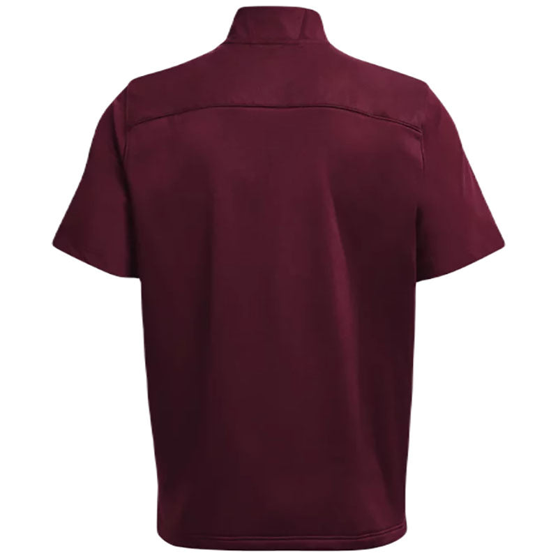 Under Armour Men's Maroon/White Motivate 2.0 Short Sleeve