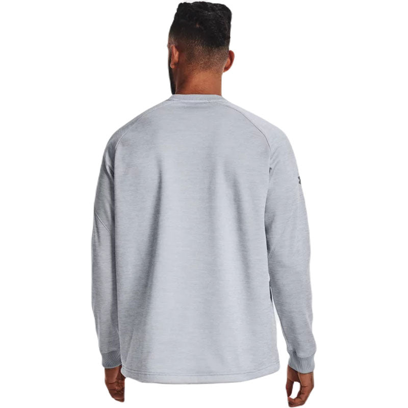 Under Armour Men's Mod Grey/Steel Fleece Storm Crew