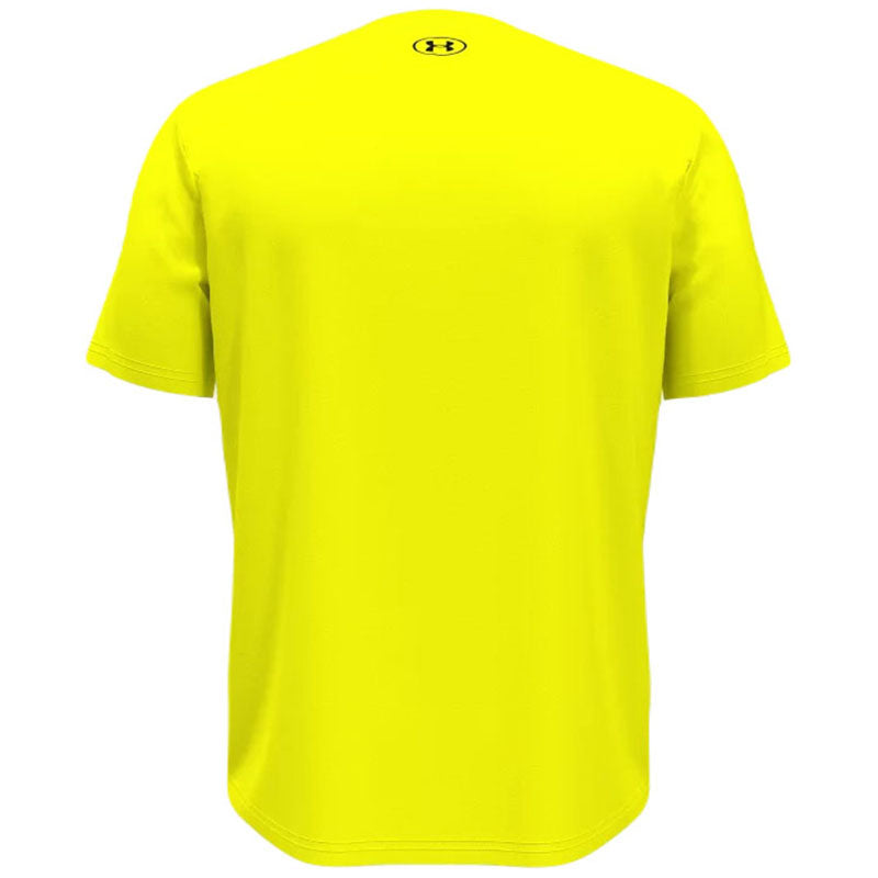 Under Armour Men's High Vis Yellow Team Tech Tee