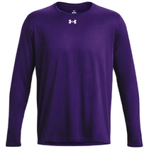Under Armour Men's Purple/White Team Tech Long Sleeve