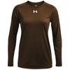 Under Armour Women's Cleveland Brown/White Team Tech Long Sleeve