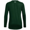 Under Armour Women's Forest Green/White Team Tech Long Sleeve