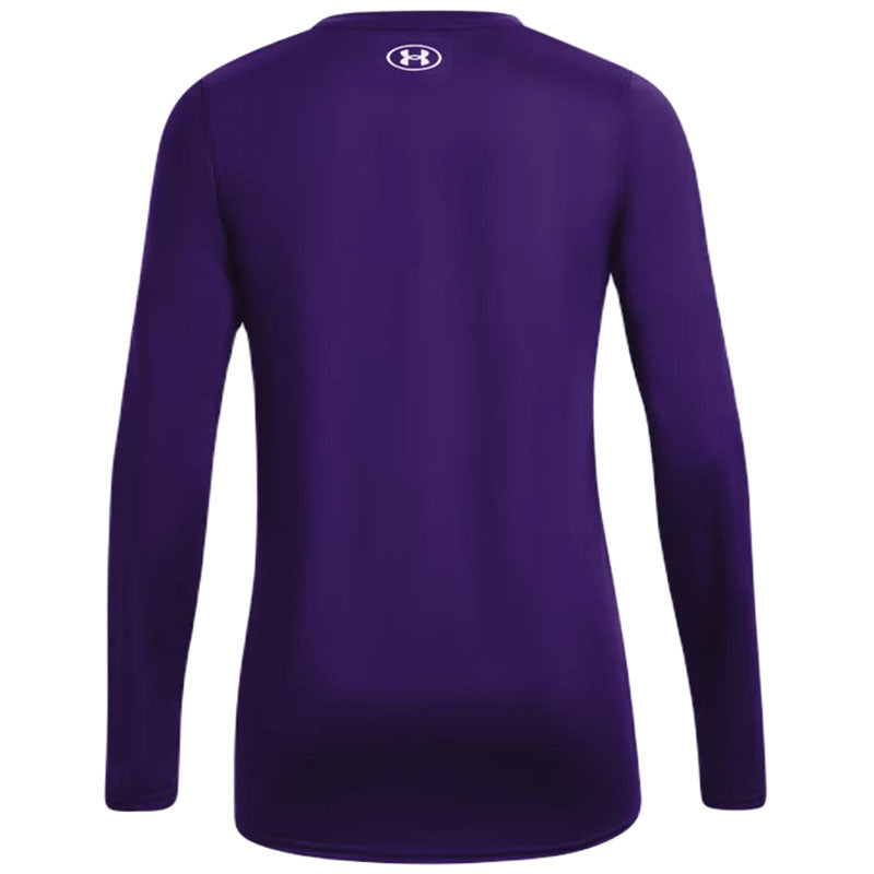 Under Armour Women's Purple/White Team Tech Long Sleeve