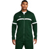 Under Armour Men's Forest Green/White Team Knit Warm-Up Full Zip