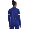 Under Armour Women's Royal/White Team Knit Warm Up Full-Zip