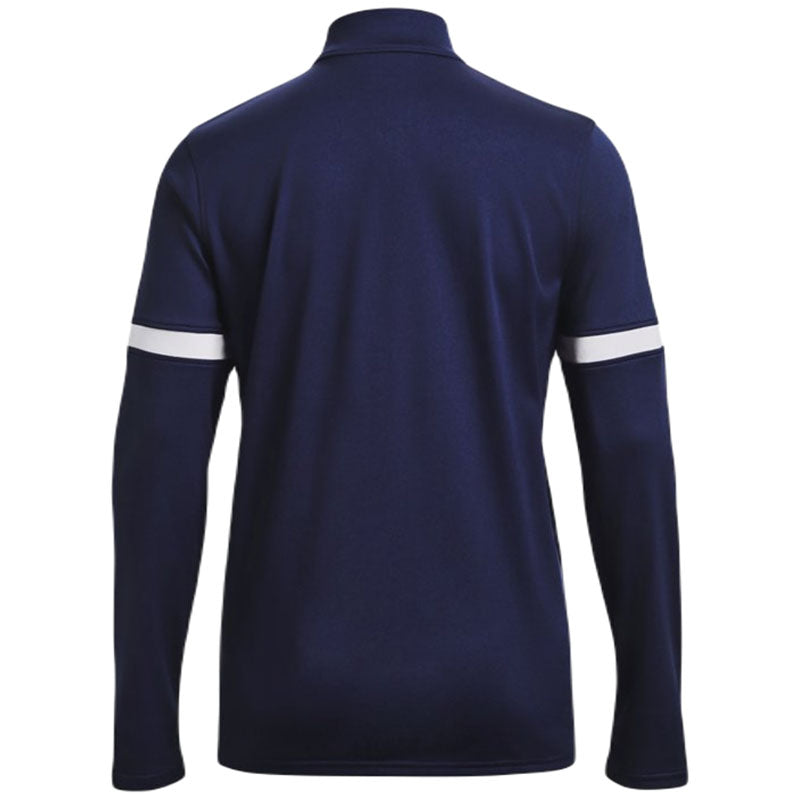 Under Armour Women's Midnight Navy/White Team Knit Warm Up Full-Zip