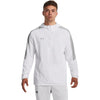 Under Armour Men's White/Mod Grey Storm Armour Fleece Hoodie