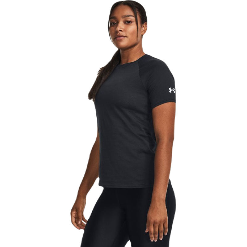 Under Armour Women's Black/White Athletics Short Sleeve