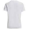 Under Armour Women's White/Steel Athletics Short Sleeve