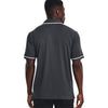 Under Armour Men's Stealth Grey/White Team Tipped Polo