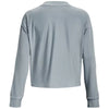 Under Armour Women's Harbor Blue/White Rival Terry Oversized Crew