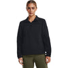 Under Armour Women's Black Tactical Rival Job Fleece Quarter Zip