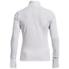 Under Armour Women's White/Reflective Qualifier Run Half Zip