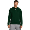 Under Armour Men's Forest Green/White Rival Fleece Hoodie