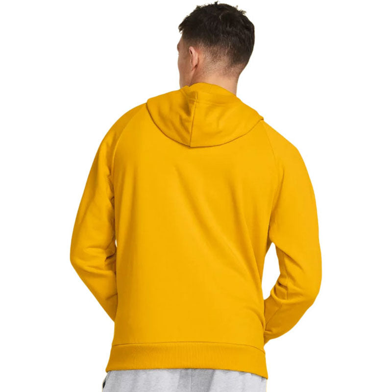 Under Armour Men's Steeltown Gold/White Rival Fleece Hoodie