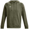 Under Armour Men's Marine Od Green/White Rival Fleece Full Zip Hoodie