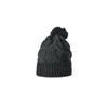 Richardson Heather Charcoal Chunk Twist Knit Beanie with Cuff