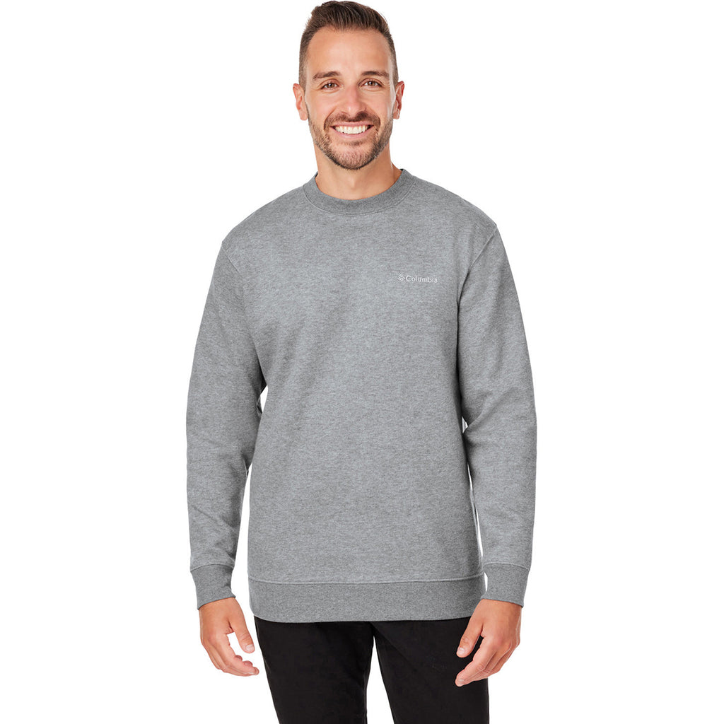 Columbia Men's Charcoal Heather Hart Mountain Crew