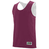 Augusta Sportswear Men's Maroon/White Reversible Sleeveless Jersey